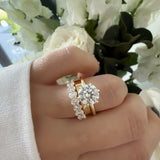 Acacia Oval Diamond Band