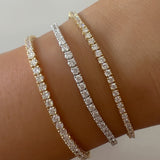 Casoni Classic Tennis Bracelet – Timeless Elegance, Endless Sparkle