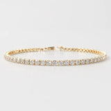 Casoni Classic Tennis Bracelet – Timeless Elegance, Endless Sparkle