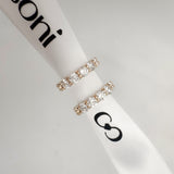 Casoni Signature | Diamond Huggie Earrings