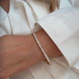 Casoni Oval Tennis Bracelet
