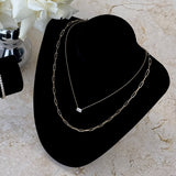 Links of Love – 9ct Paperlink Chain Necklace