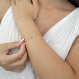 Petite Diamond Kiss Bracelet