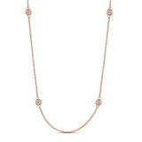 Petite Diamond Kiss Necklace