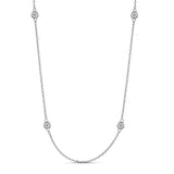Petite Diamond Kiss Necklace
