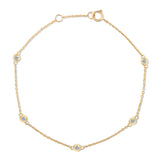 Petite Diamond Kiss Bracelet