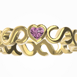 Connected Hearts Ring | By Casoni