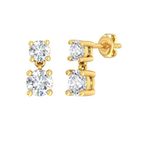 SOFIA Diamond Drop Earring