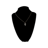 Jennea Diamond Oval Cross Pendant